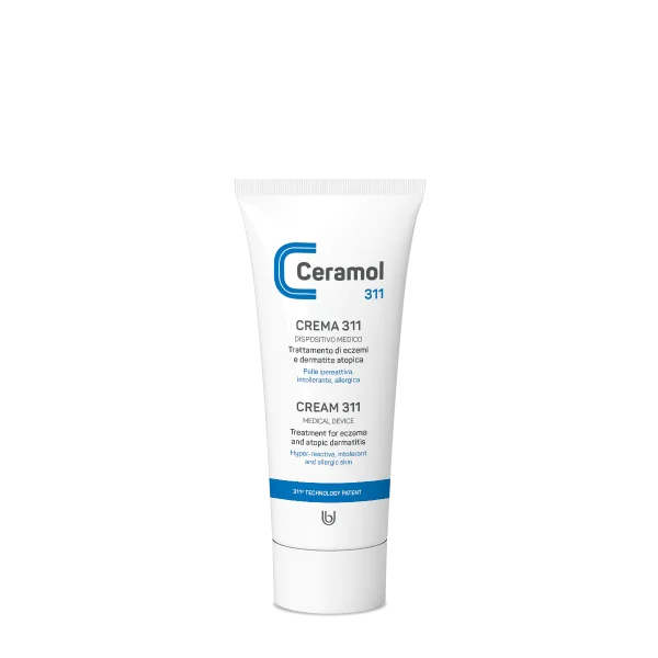 Ceramol 311 - ​​​​ ​​​​Trattamento di eczemi e dermatite atopica. 75 ml